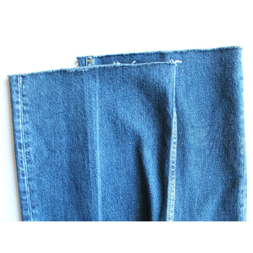 Reformation Hill Mid Rise Kick Flare Jeans 30" / Size 29 / Araceli Blue Relaxed - Picture 10 of 11